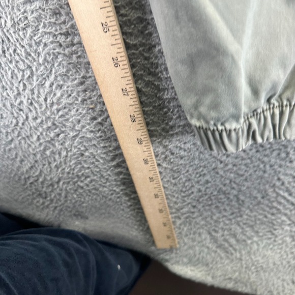 American Eagle Outfitters Pant Womens 14 Green Cotton Jogger Tapered Workwear - Picture 8 of 10